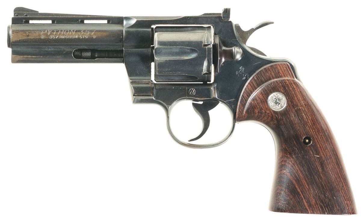 357 Colt Python Wood Grips