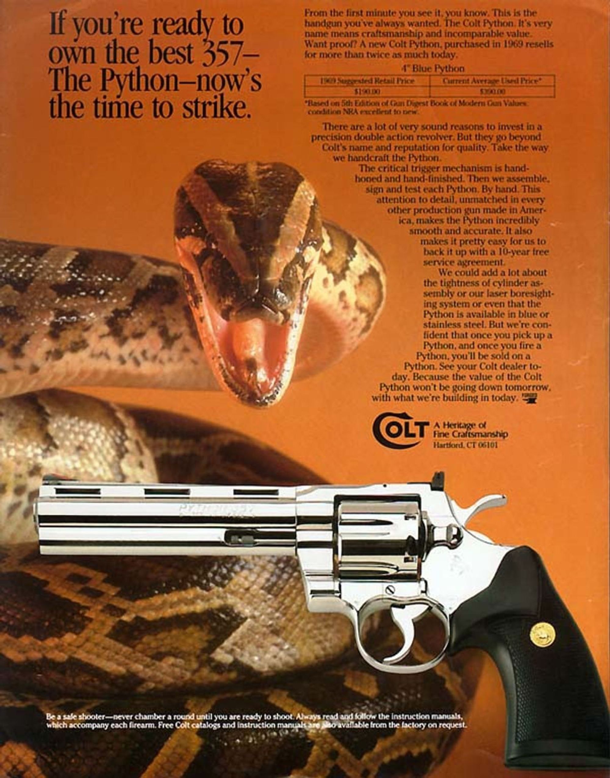 Colt Python ad