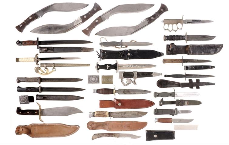 Military Edged Weapons at auction