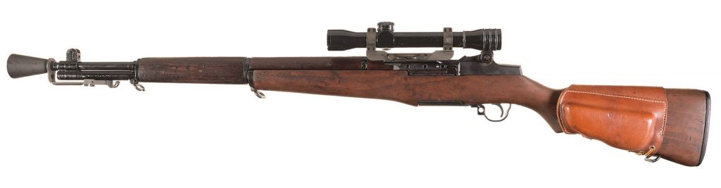 M1C Garand sniper rifle