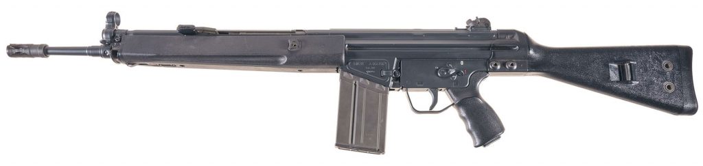 HK91 rifle