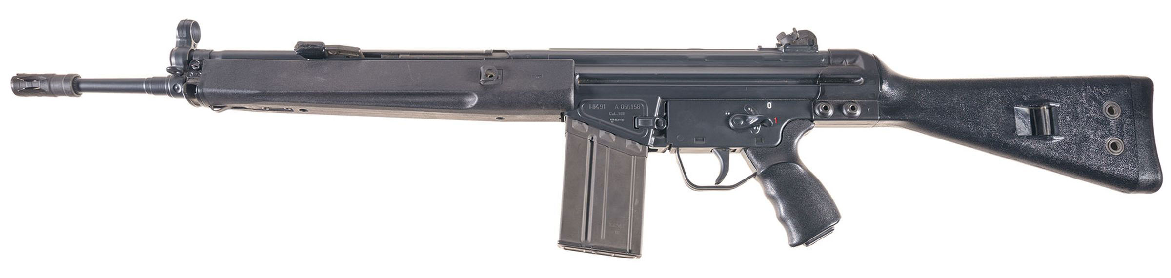 Heckler & Koch HK91 Semi-Automatic Rifle. 