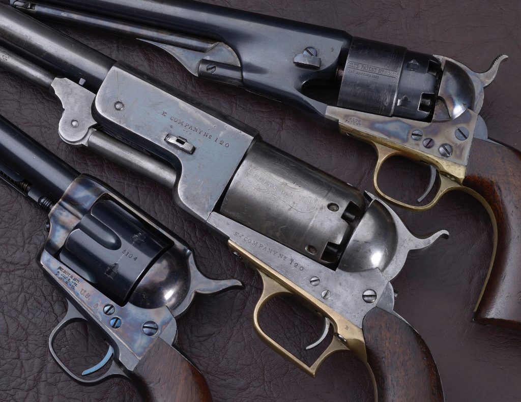 Colt revolvers at Rock Island Auction