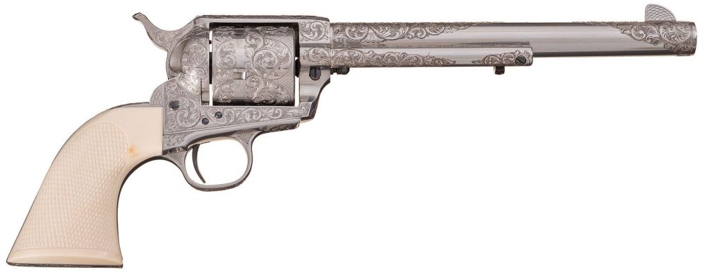 Gerald Ford engraved Colt revolver