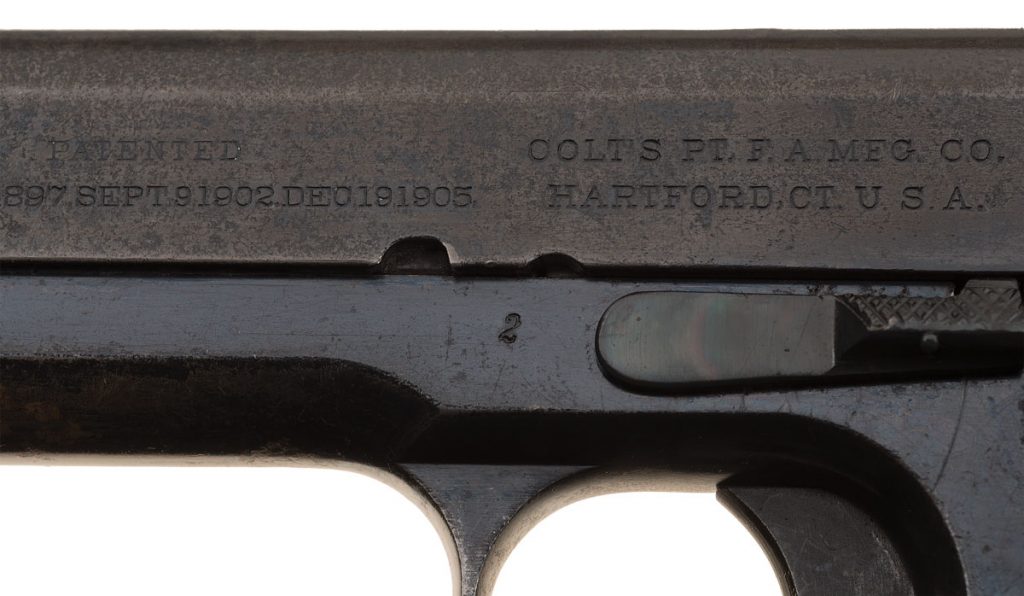 Colt Model 1910 prototype
